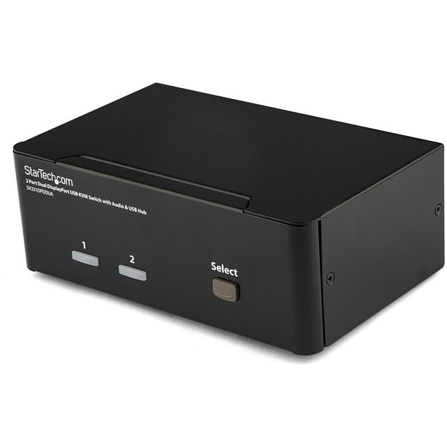 StarTech.com 2 Port Dual DisplayPort USB KVM Switch with Audio StarTech.com 2 Port Dual DisplayPort USB KVM Switch with Audio